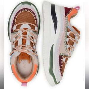 Farm Rio colorful zigzag sneakers size 8.5